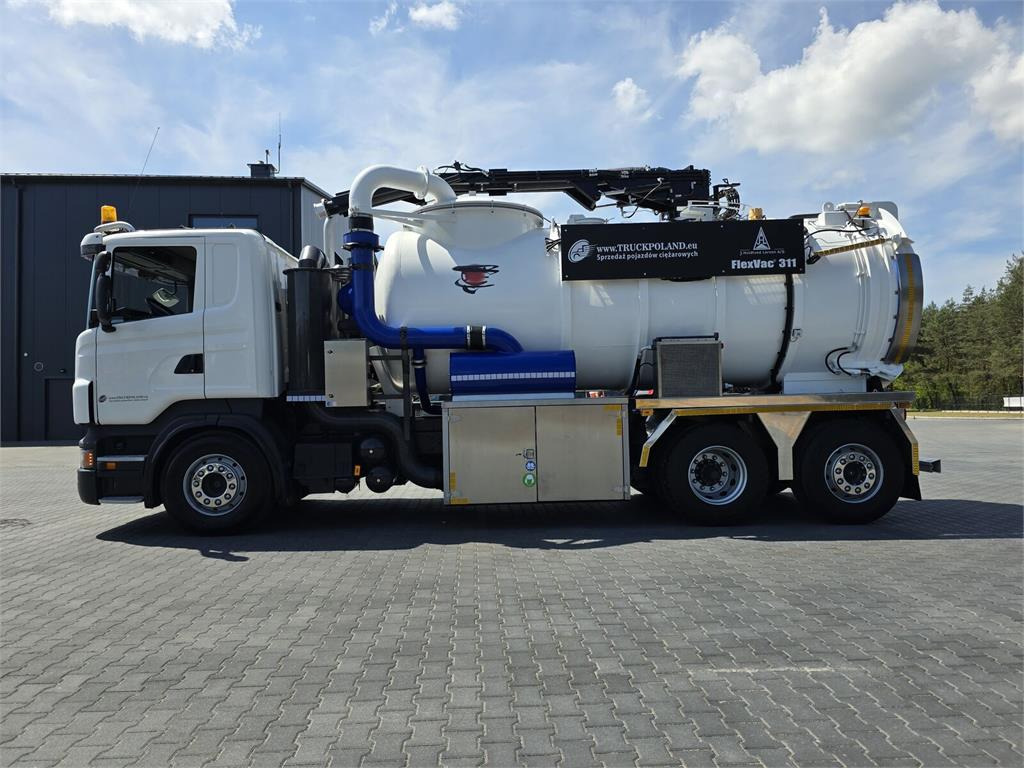 Scania Saugbagger Larsen FlexVac 311 Vacuum suction loade - Vakum kamion: slika Scania Saugbagger Larsen FlexVac 311 Vacuum suction loade - Vakum kamion Scania Saugbagger Larsen FlexVac 311 Vacuum suction loade - Vakum kamion: slika Scania Saugbagger Larsen FlexVac 311 Vacuum suction loade - Vakum kamion