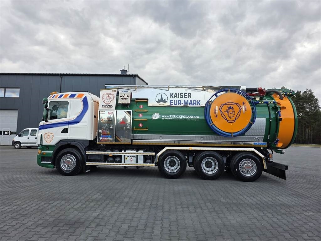 Scania WUKO KAISER EUR-MARK PKL 12.8 FOR CLEANING CANALS - Vakum kamion: slika Scania WUKO KAISER EUR-MARK PKL 12.8 FOR CLEANING CANALS - Vakum kamion Scania WUKO KAISER EUR-MARK PKL 12.8 FOR CLEANING CANALS - Vakum kamion: slika Scania WUKO KAISER EUR-MARK PKL 12.8 FOR CLEANING CANALS - Vakum kamion