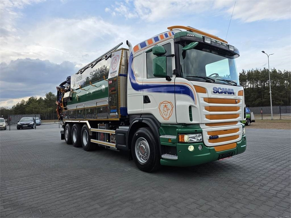 Scania WUKO KAISER EUR-MARK PKL 12.8 FOR CLEANING CANALS - Vakum kamion: slika Scania WUKO KAISER EUR-MARK PKL 12.8 FOR CLEANING CANALS - Vakum kamion Scania WUKO KAISER EUR-MARK PKL 12.8 FOR CLEANING CANALS - Vakum kamion: slika Scania WUKO KAISER EUR-MARK PKL 12.8 FOR CLEANING CANALS - Vakum kamion