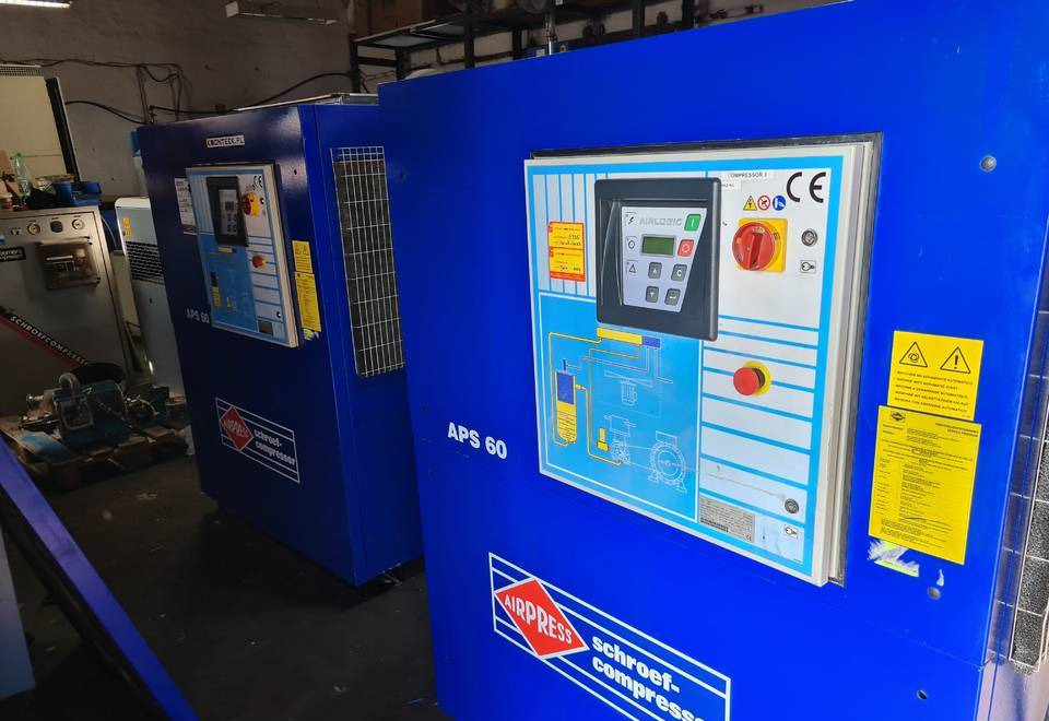 Kompresor śrubowy AIRPRESS APS 60, 45 kw - Zračni kompresor: slika Kompresor śrubowy AIRPRESS APS 60, 45 kw - Zračni kompresor Kompresor śrubowy AIRPRESS APS 60, 45 kw - Zračni kompresor: slika Kompresor śrubowy AIRPRESS APS 60, 45 kw - Zračni kompresor