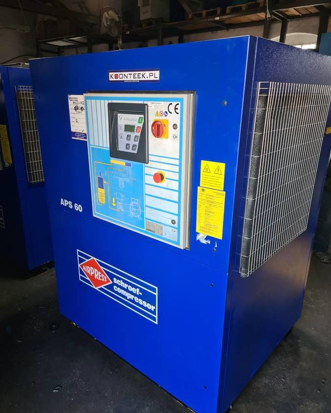 Kompresor śrubowy AIRPRESS APS 60, 45 kw - Zračni kompresor: slika Kompresor śrubowy AIRPRESS APS 60, 45 kw - Zračni kompresor Kompresor śrubowy AIRPRESS APS 60, 45 kw - Zračni kompresor: slika Kompresor śrubowy AIRPRESS APS 60, 45 kw - Zračni kompresor