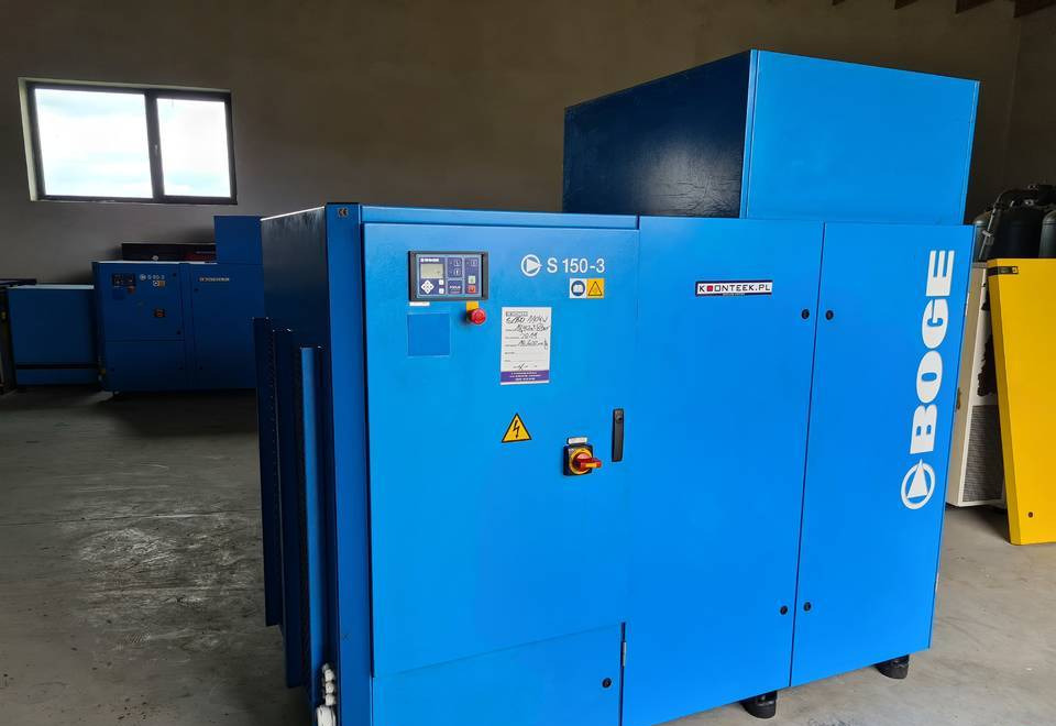 Kompresor śrubowy BOGE S 150-3 110 kW - Zračni kompresor: slika Kompresor śrubowy BOGE S 150-3 110 kW - Zračni kompresor Kompresor śrubowy BOGE S 150-3 110 kW - Zračni kompresor: slika Kompresor śrubowy BOGE S 150-3 110 kW - Zračni kompresor