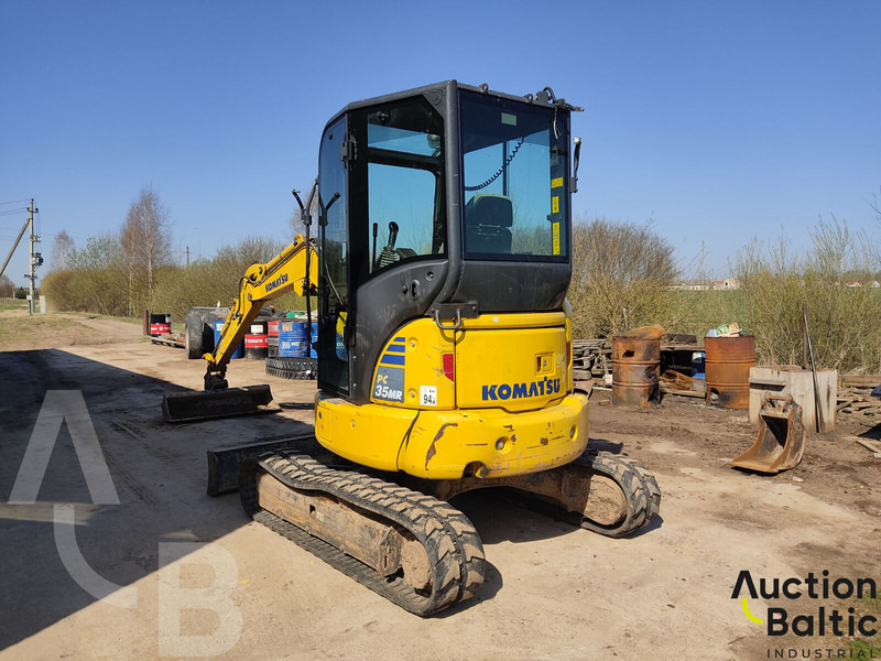 Komatsu PC35MR-5 - Mini bager: slika Komatsu PC35MR-5 - Mini bager Komatsu PC35MR-5 - Mini bager: slika Komatsu PC35MR-5 - Mini bager