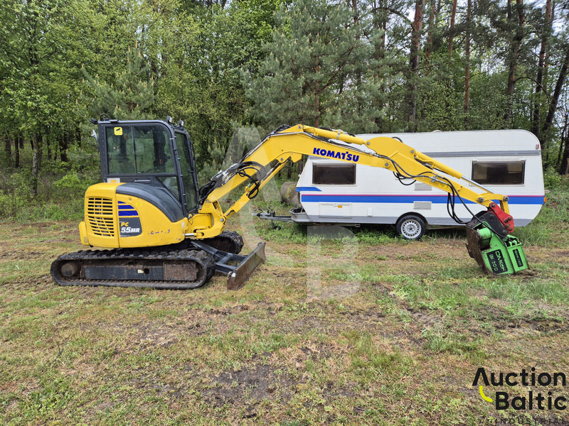 Komatsu PC55MR-5E0 - Mini bager: slika Komatsu PC55MR-5E0 - Mini bager Komatsu PC55MR-5E0 - Mini bager: slika Komatsu PC55MR-5E0 - Mini bager