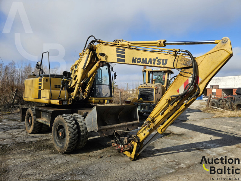 Komatsu PW130ES-6K - Bager na kotačima: slika Komatsu PW130ES-6K - Bager na kotačima Komatsu PW130ES-6K - Bager na kotačima: slika Komatsu PW130ES-6K - Bager na kotačima
