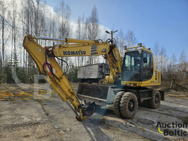 Komatsu PW130ES-6K - Bager na kotačima: slika Komatsu PW130ES-6K - Bager na kotačima Komatsu PW130ES-6K - Bager na kotačima: slika Komatsu PW130ES-6K - Bager na kotačima