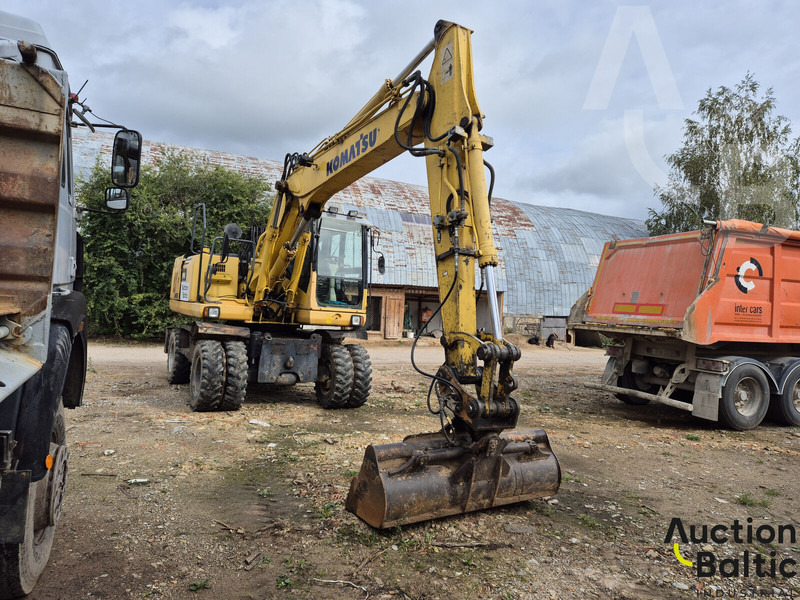Komatsu PW160-7 - Bager na kotačima: slika Komatsu PW160-7 - Bager na kotačima Komatsu PW160-7 - Bager na kotačima: slika Komatsu PW160-7 - Bager na kotačima