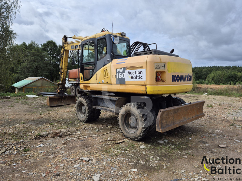 Komatsu PW160-7 - Bager na kotačima: slika Komatsu PW160-7 - Bager na kotačima Komatsu PW160-7 - Bager na kotačima: slika Komatsu PW160-7 - Bager na kotačima