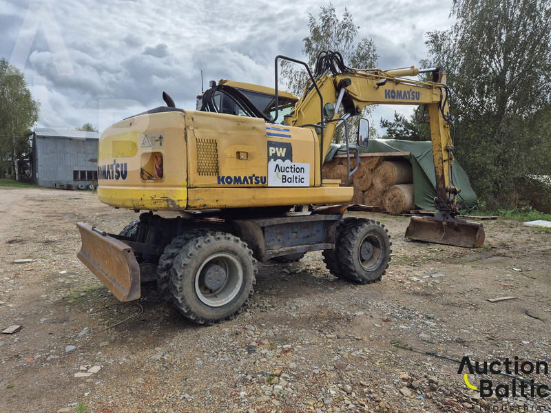 Komatsu PW160-7 - Bager na kotačima: slika Komatsu PW160-7 - Bager na kotačima Komatsu PW160-7 - Bager na kotačima: slika Komatsu PW160-7 - Bager na kotačima