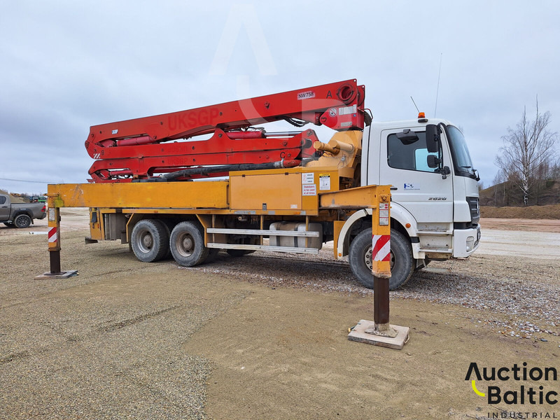 Mercedes-Benz Axor 2628 - Stacionarna pumpa za beton: slika Mercedes-Benz Axor 2628 - Stacionarna pumpa za beton Mercedes-Benz Axor 2628 - Stacionarna pumpa za beton: slika Mercedes-Benz Axor 2628 - Stacionarna pumpa za beton