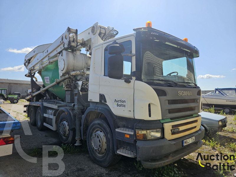 Scania P 420 - Stacionarna pumpa za beton: slika Scania P 420 - Stacionarna pumpa za beton Scania P 420 - Stacionarna pumpa za beton: slika Scania P 420 - Stacionarna pumpa za beton