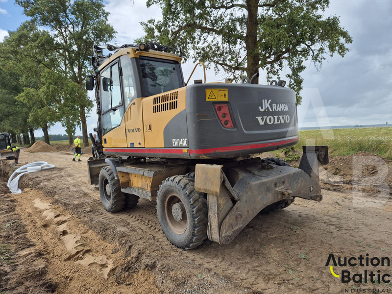 Volvo EW 140 C - Bager na kotačima: slika Volvo EW 140 C - Bager na kotačima Volvo EW 140 C - Bager na kotačima: slika Volvo EW 140 C - Bager na kotačima