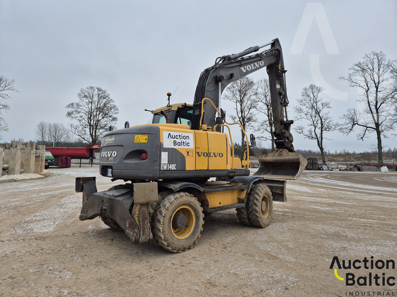 Volvo EW 140 C - Bager na kotačima: slika Volvo EW 140 C - Bager na kotačima Volvo EW 140 C - Bager na kotačima: slika Volvo EW 140 C - Bager na kotačima