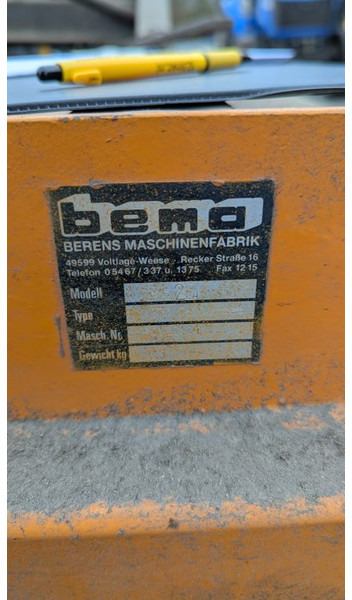 Stroj za čiščenje Bema Bema 25 Veegmachine: slika Stroj za čiščenje Bema Bema 25 Veegmachine Stroj za čiščenje Bema Bema 25 Veegmachine: slika Stroj za čiščenje Bema Bema 25 Veegmachine