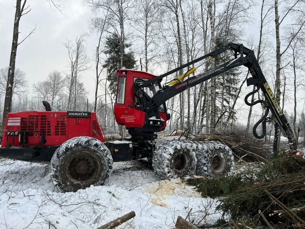 Komatsu 911.5 - Kombajn za šumarstvo: slika Komatsu 911.5 - Kombajn za šumarstvo Komatsu 911.5 - Kombajn za šumarstvo: slika Komatsu 911.5 - Kombajn za šumarstvo