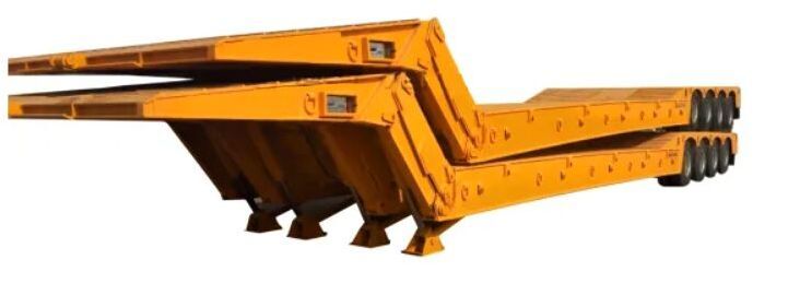 AME 100 Ton, Front Loading 4 Axle Lowbed Semi Trailer - Poluprikolica s niskim utovarivačem: slika AME 100 Ton, Front Loading 4 Axle Lowbed Semi Trailer - Poluprikolica s niskim utovarivačem AME 100 Ton, Front Loading 4 Axle Lowbed Semi Trailer - Poluprikolica s niskim utovarivačem: slika AME 100 Ton, Front Loading 4 Axle Lowbed Semi Trailer - Poluprikolica s niskim utovarivačem