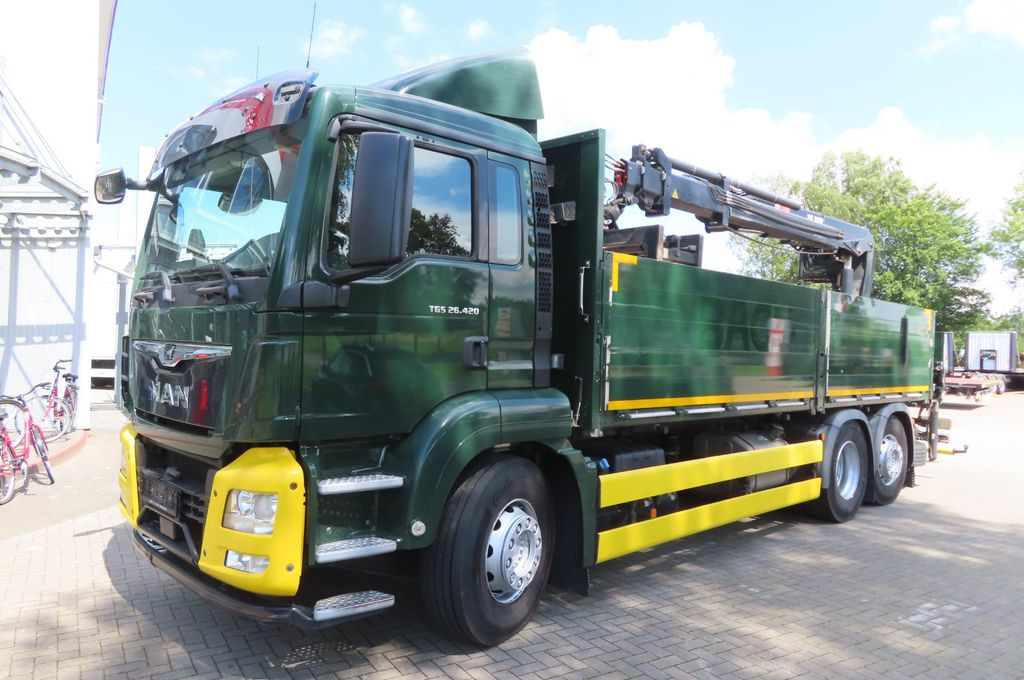 MAN TGX 26.500 6x2 - Baustoff - HIAB Kran - Kamion s otvorenim sandukom, Kamion s kranom: slika MAN TGX 26.500 6x2 - Baustoff - HIAB Kran - Kamion s otvorenim sandukom, Kamion s kranom MAN TGX 26.500 6x2 - Baustoff - HIAB Kran - Kamion s otvorenim sandukom, Kamion s kranom: slika MAN TGX 26.500 6x2 - Baustoff - HIAB Kran - Kamion s otvorenim sandukom, Kamion s kranom