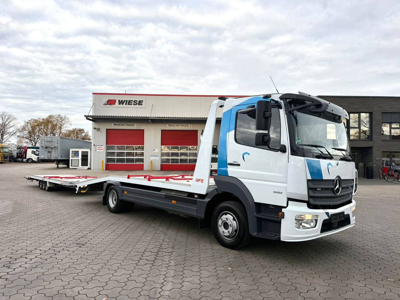 Mercedes-Benz Atego 918L Autotransporter mit BFZ Anhänger - Autotransporter: slika Mercedes-Benz Atego 918L Autotransporter mit BFZ Anhänger - Autotransporter Mercedes-Benz Atego 918L Autotransporter mit BFZ Anhänger - Autotransporter: slika Mercedes-Benz Atego 918L Autotransporter mit BFZ Anhänger - Autotransporter