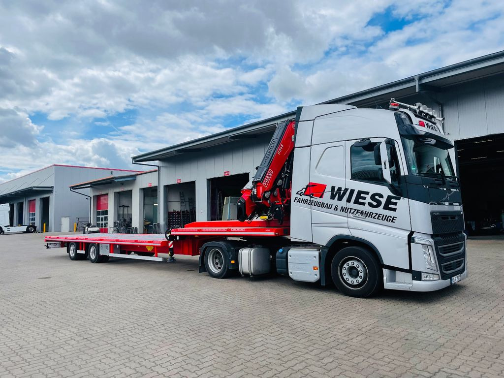 Wiese Stufensattel Tieflader mit Kran Fassi F545 - Poluprikolica s niskim utovarivačem: slika Wiese Stufensattel Tieflader mit Kran Fassi F545 - Poluprikolica s niskim utovarivačem Wiese Stufensattel Tieflader mit Kran Fassi F545 - Poluprikolica s niskim utovarivačem: slika Wiese Stufensattel Tieflader mit Kran Fassi F545 - Poluprikolica s niskim utovarivačem
