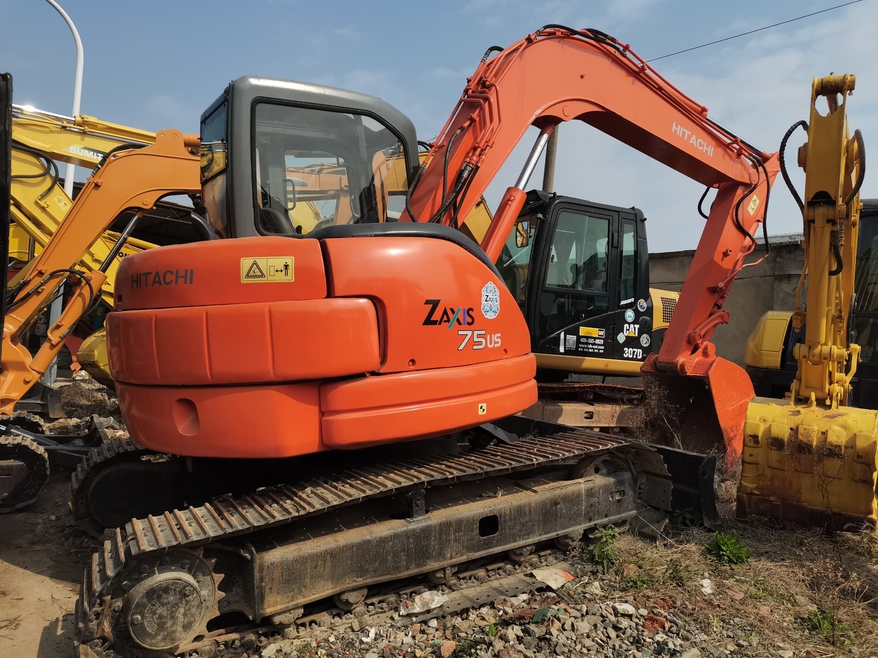 HITACHI ZX75 - Bager gusjeničar: slika HITACHI ZX75 - Bager gusjeničar HITACHI ZX75 - Bager gusjeničar: slika HITACHI ZX75 - Bager gusjeničar