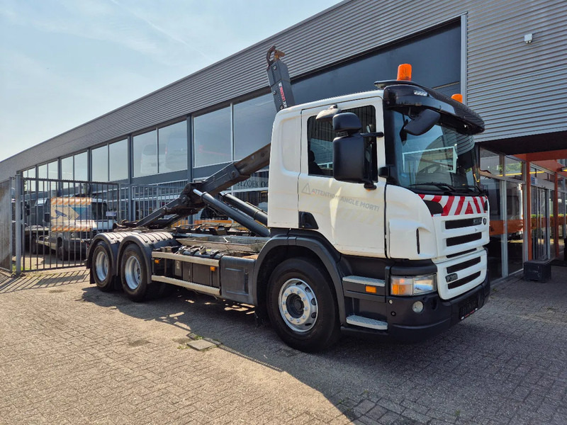 Scania P360 6X4 Containersysteem/ 21T Multilift/ Adjustable Hook - Kamion s kabelskim sustavom: slika Scania P360 6X4 Containersysteem/ 21T Multilift/ Adjustable Hook - Kamion s kabelskim sustavom Scania P360 6X4 Containersysteem/ 21T Multilift/ Adjustable Hook - Kamion s kabelskim sustavom: slika Scania P360 6X4 Containersysteem/ 21T Multilift/ Adjustable Hook - Kamion s kabelskim sustavom