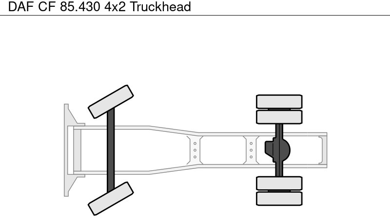 Tegljač DAF CF 85.430 4x2 Truckhead: slika Tegljač DAF CF 85.430 4x2 Truckhead