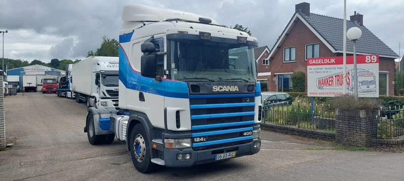 Scania R124-400 4x2 TRUCKHEAD + KIPPER HYDRAULIC + AIRO + RETARDER - Tegljač: slika Scania R124-400 4x2 TRUCKHEAD + KIPPER HYDRAULIC + AIRO + RETARDER - Tegljač Scania R124-400 4x2 TRUCKHEAD + KIPPER HYDRAULIC + AIRO + RETARDER - Tegljač: slika Scania R124-400 4x2 TRUCKHEAD + KIPPER HYDRAULIC + AIRO + RETARDER - Tegljač
