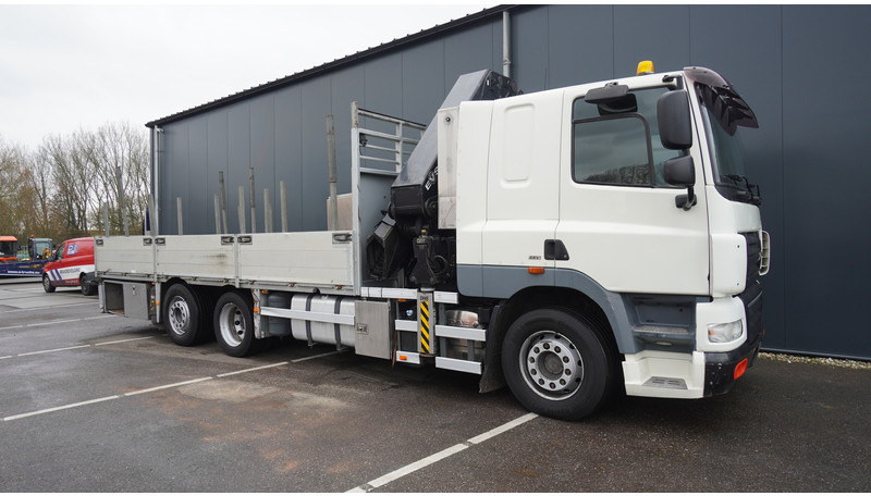 Kamion s kranom DAF CF 85.360 6x2 OPEN BOX WITH HMF 5300 CRANE: slika Kamion s kranom DAF CF 85.360 6x2 OPEN BOX WITH HMF 5300 CRANE