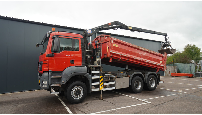 MAN TGS 28.400 6X6 2 SIDE TIPPER WITH HMF 1643 CRANE 376.400KM - Kamion s kranom: slika MAN TGS 28.400 6X6 2 SIDE TIPPER WITH HMF 1643 CRANE 376.400KM - Kamion s kranom MAN TGS 28.400 6X6 2 SIDE TIPPER WITH HMF 1643 CRANE 376.400KM - Kamion s kranom: slika MAN TGS 28.400 6X6 2 SIDE TIPPER WITH HMF 1643 CRANE 376.400KM - Kamion s kranom