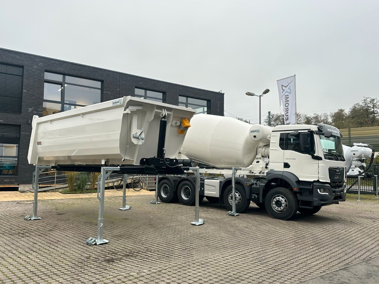 Automješalica MAN TGS 41.480 8x4 WECHSELSYSTEM KIPPER+MISCHER: slika Automješalica MAN TGS 41.480 8x4 WECHSELSYSTEM KIPPER+MISCHER