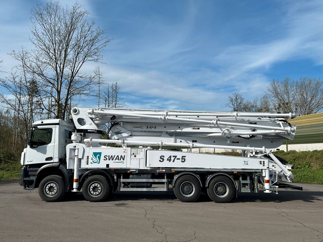 Mercedes-Benz Arocs 5 4542 8x4 SWAN TSP 47-5 160RZ ( 47m ) - Automješalica: slika Mercedes-Benz Arocs 5 4542 8x4 SWAN TSP 47-5 160RZ ( 47m ) - Automješalica Mercedes-Benz Arocs 5 4542 8x4 SWAN TSP 47-5 160RZ ( 47m ) - Automješalica: slika Mercedes-Benz Arocs 5 4542 8x4 SWAN TSP 47-5 160RZ ( 47m ) - Automješalica