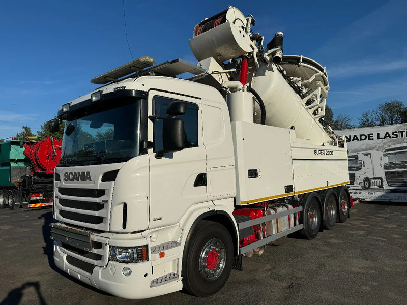 Scania R480 Sewer Jetter + Recycler, Euro 6, Super 2000 (16m3), 2013 - Vakum kamion: slika Scania R480 Sewer Jetter + Recycler, Euro 6, Super 2000 (16m3), 2013 - Vakum kamion Scania R480 Sewer Jetter + Recycler, Euro 6, Super 2000 (16m3), 2013 - Vakum kamion: slika Scania R480 Sewer Jetter + Recycler, Euro 6, Super 2000 (16m3), 2013 - Vakum kamion