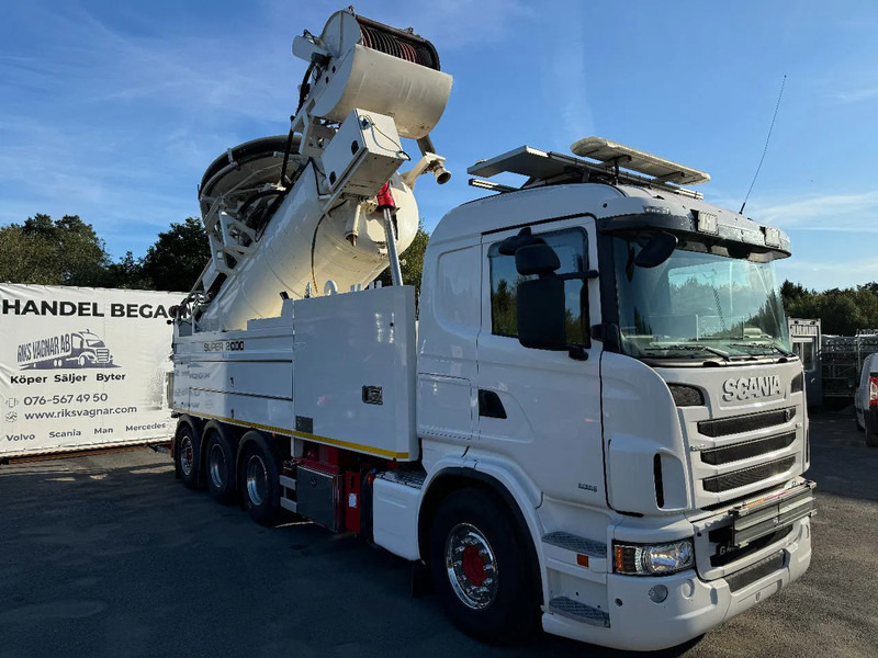 Scania R480 Sewer Jetter + Recycler, Euro 6, Super 2000 (16m3), 2013 - Vakum kamion: slika Scania R480 Sewer Jetter + Recycler, Euro 6, Super 2000 (16m3), 2013 - Vakum kamion Scania R480 Sewer Jetter + Recycler, Euro 6, Super 2000 (16m3), 2013 - Vakum kamion: slika Scania R480 Sewer Jetter + Recycler, Euro 6, Super 2000 (16m3), 2013 - Vakum kamion
