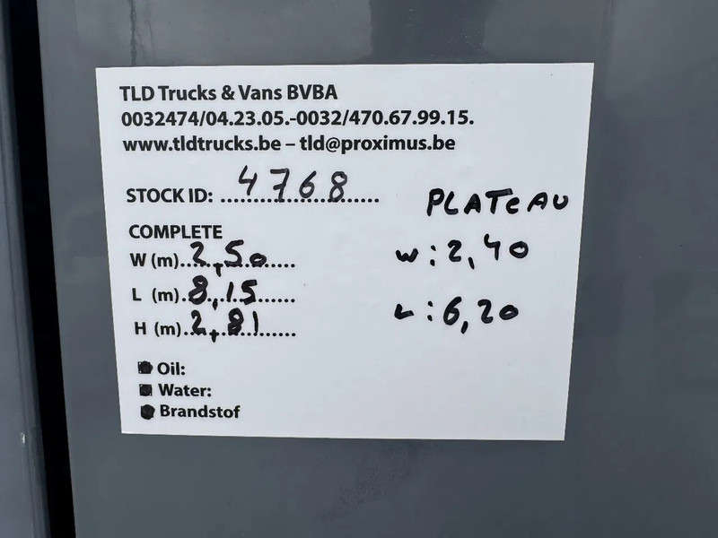 Kamion s otvorenim sandukom Mercedes-Benz Atego 817 **BELGIAN TRUCK-FULL STEEL SUSPENSION**: slika Kamion s otvorenim sandukom Mercedes-Benz Atego 817 **BELGIAN TRUCK-FULL STEEL SUSPENSION**