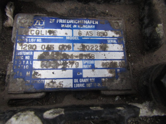 DAF LF 55 ZF 6AS 850 GEARBOX COMPLETE - Mjenjač za Kamion: slika DAF LF 55 ZF 6AS 850 GEARBOX COMPLETE - Mjenjač za Kamion DAF LF 55 ZF 6AS 850 GEARBOX COMPLETE - Mjenjač za Kamion: slika DAF LF 55 ZF 6AS 850 GEARBOX COMPLETE - Mjenjač za Kamion