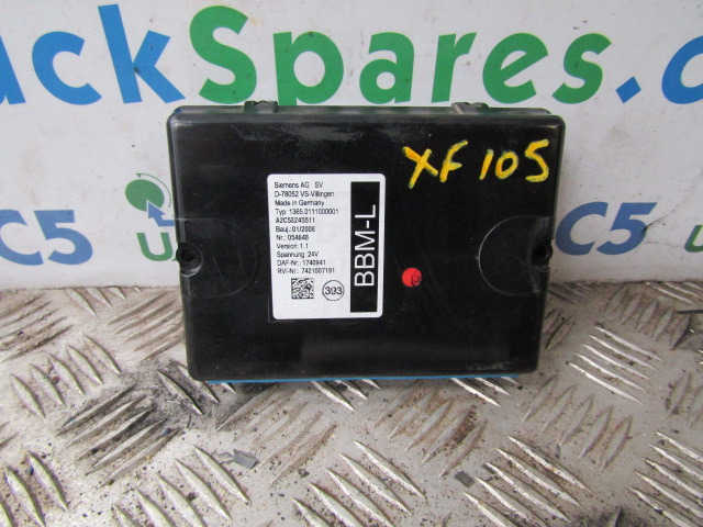 DAF XF 105 BBM-L ECU P/NO 1740941 - Upravljačka jedinica (ECU) za Kamion: slika DAF XF 105 BBM-L ECU P/NO 1740941 - Upravljačka jedinica (ECU) za Kamion DAF XF 105 BBM-L ECU P/NO 1740941 - Upravljačka jedinica (ECU) za Kamion: slika DAF XF 105 BBM-L ECU P/NO 1740941 - Upravljačka jedinica (ECU) za Kamion