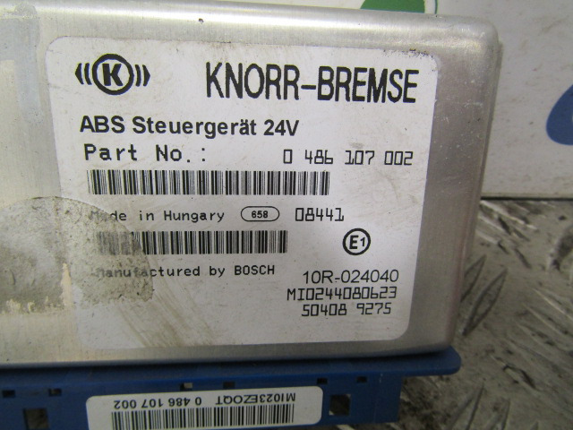 IVECO TECTOR 75E16 ABS ECU P/NO 0486107002 / IVECO 504089275 - Upravljačka jedinica (ECU) za Kamion: slika IVECO TECTOR 75E16 ABS ECU P/NO 0486107002 / IVECO 504089275 - Upravljačka jedinica (ECU) za Kamion IVECO TECTOR 75E16 ABS ECU P/NO 0486107002 / IVECO 504089275 - Upravljačka jedinica (ECU) za Kamion: slika IVECO TECTOR 75E16 ABS ECU P/NO 0486107002 / IVECO 504089275 - Upravljačka jedinica (ECU) za Kamion