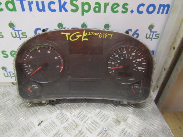 Električni sustav za Kamion MAN TGL CLOCK CLUSTER P/NO 81.27202.6167: slika Električni sustav za Kamion MAN TGL CLOCK CLUSTER P/NO 81.27202.6167