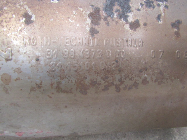 MAN TGM CAT/DPF P/NO 81.151010421 - Ispušni sustav za Kamion: slika MAN TGM CAT/DPF P/NO 81.151010421 - Ispušni sustav za Kamion MAN TGM CAT/DPF P/NO 81.151010421 - Ispušni sustav za Kamion: slika MAN TGM CAT/DPF P/NO 81.151010421 - Ispušni sustav za Kamion