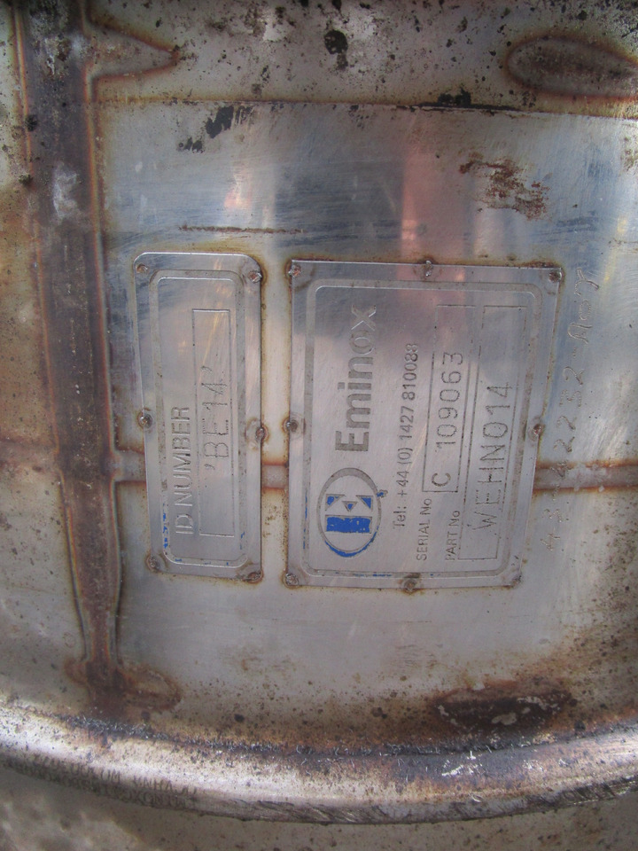 VOLVO FM9 / FM12 EMINOX DPF EXHAUST P/NO WEHN022 - Ispušni sustav za Kamion: slika VOLVO FM9 / FM12 EMINOX DPF EXHAUST P/NO WEHN022 - Ispušni sustav za Kamion VOLVO FM9 / FM12 EMINOX DPF EXHAUST P/NO WEHN022 - Ispušni sustav za Kamion: slika VOLVO FM9 / FM12 EMINOX DPF EXHAUST P/NO WEHN022 - Ispušni sustav za Kamion