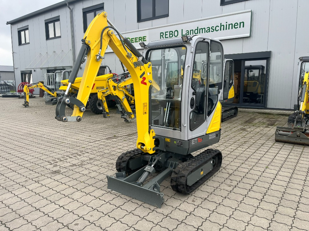 Wacker ET 16 - Mini bager: slika Wacker ET 16 - Mini bager Wacker ET 16 - Mini bager: slika Wacker ET 16 - Mini bager
