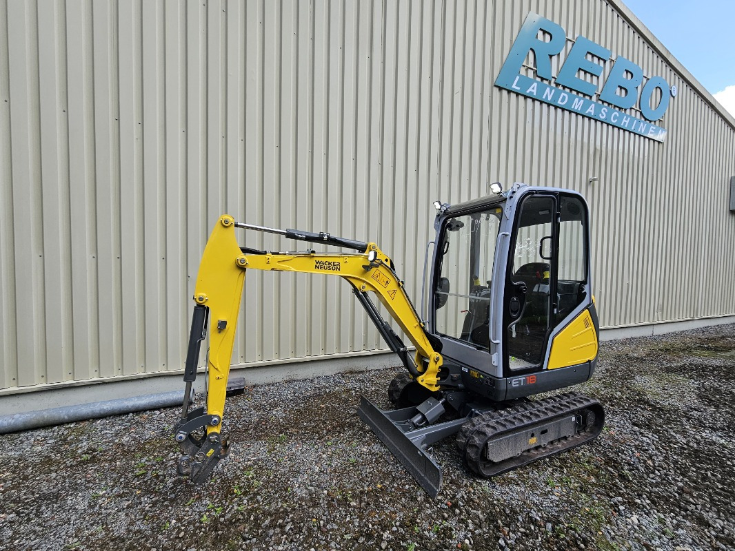 Wacker ET 18 - Mini bager: slika Wacker ET 18 - Mini bager Wacker ET 18 - Mini bager: slika Wacker ET 18 - Mini bager