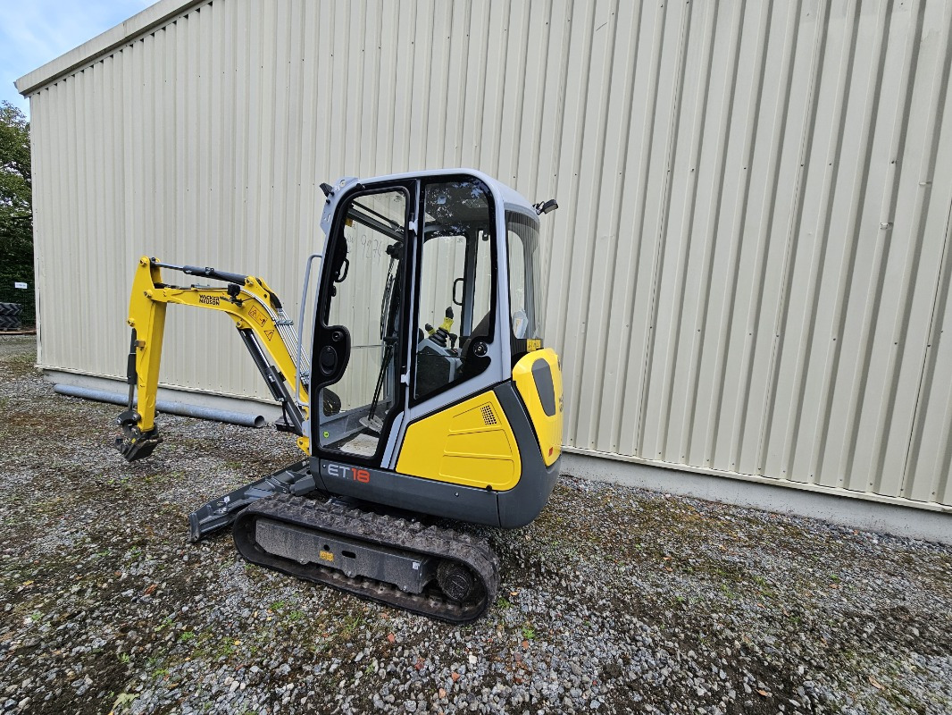 Wacker ET 18 - Mini bager: slika Wacker ET 18 - Mini bager Wacker ET 18 - Mini bager: slika Wacker ET 18 - Mini bager