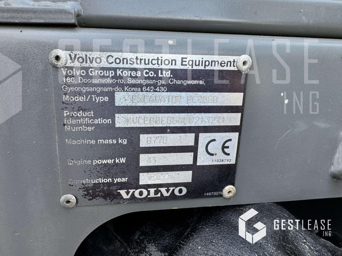 Volvo ECR88D - Bager gusjeničar: slika Volvo ECR88D - Bager gusjeničar Volvo ECR88D - Bager gusjeničar: slika Volvo ECR88D - Bager gusjeničar