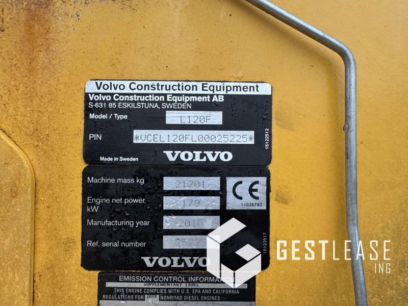 Utovarivač na kotačima Volvo L 120 F: slika Utovarivač na kotačima Volvo L 120 F