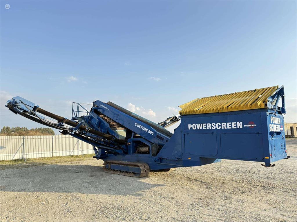 Powerscreen Chieftain 600 - Screener: slika Powerscreen Chieftain 600 - Screener Powerscreen Chieftain 600 - Screener: slika Powerscreen Chieftain 600 - Screener