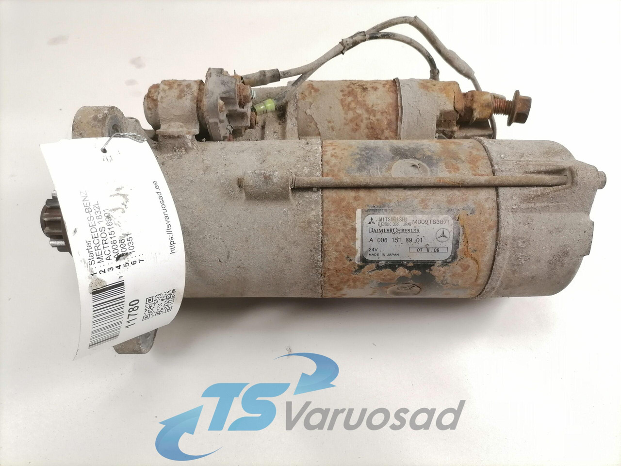 Mercedes-Benz Starter A0061516901 - Starter za Kamion: slika Mercedes-Benz Starter A0061516901 - Starter za Kamion Mercedes-Benz Starter A0061516901 - Starter za Kamion: slika Mercedes-Benz Starter A0061516901 - Starter za Kamion