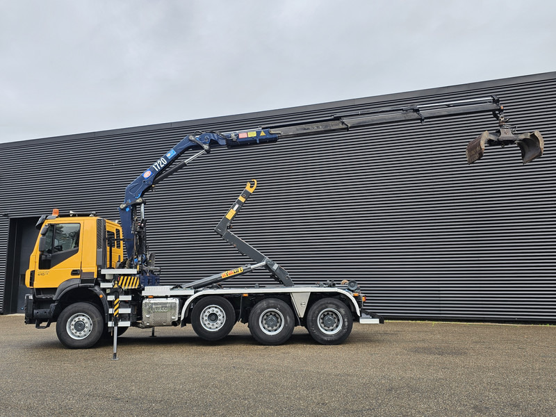 Iveco TRAKKER 380 8X6 / EURO 6 / CRANE + HOOKLIFT - Kamion s kukastom dizalicom, Kamion s kranom: slika Iveco TRAKKER 380 8X6 / EURO 6 / CRANE + HOOKLIFT - Kamion s kukastom dizalicom, Kamion s kranom Iveco TRAKKER 380 8X6 / EURO 6 / CRANE + HOOKLIFT - Kamion s kukastom dizalicom, Kamion s kranom: slika Iveco TRAKKER 380 8X6 / EURO 6 / CRANE + HOOKLIFT - Kamion s kukastom dizalicom, Kamion s kranom