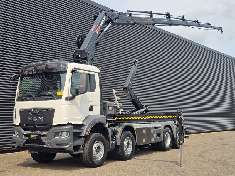 MAN TGS 35.470 8X4 BB / HIAB CRANE + HOOKLIFT - Kamion s kranom: slika MAN TGS 35.470 8X4 BB / HIAB CRANE + HOOKLIFT - Kamion s kranom MAN TGS 35.470 8X4 BB / HIAB CRANE + HOOKLIFT - Kamion s kranom: slika MAN TGS 35.470 8X4 BB / HIAB CRANE + HOOKLIFT - Kamion s kranom