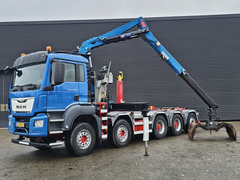 MAN TGS 47.440 BBL / 10X4 HOOKLIFT + Z CRANE - Kamion s kukastom dizalicom, Kamion s kranom: slika MAN TGS 47.440 BBL / 10X4 HOOKLIFT + Z CRANE - Kamion s kukastom dizalicom, Kamion s kranom MAN TGS 47.440 BBL / 10X4 HOOKLIFT + Z CRANE - Kamion s kukastom dizalicom, Kamion s kranom: slika MAN TGS 47.440 BBL / 10X4 HOOKLIFT + Z CRANE - Kamion s kukastom dizalicom, Kamion s kranom